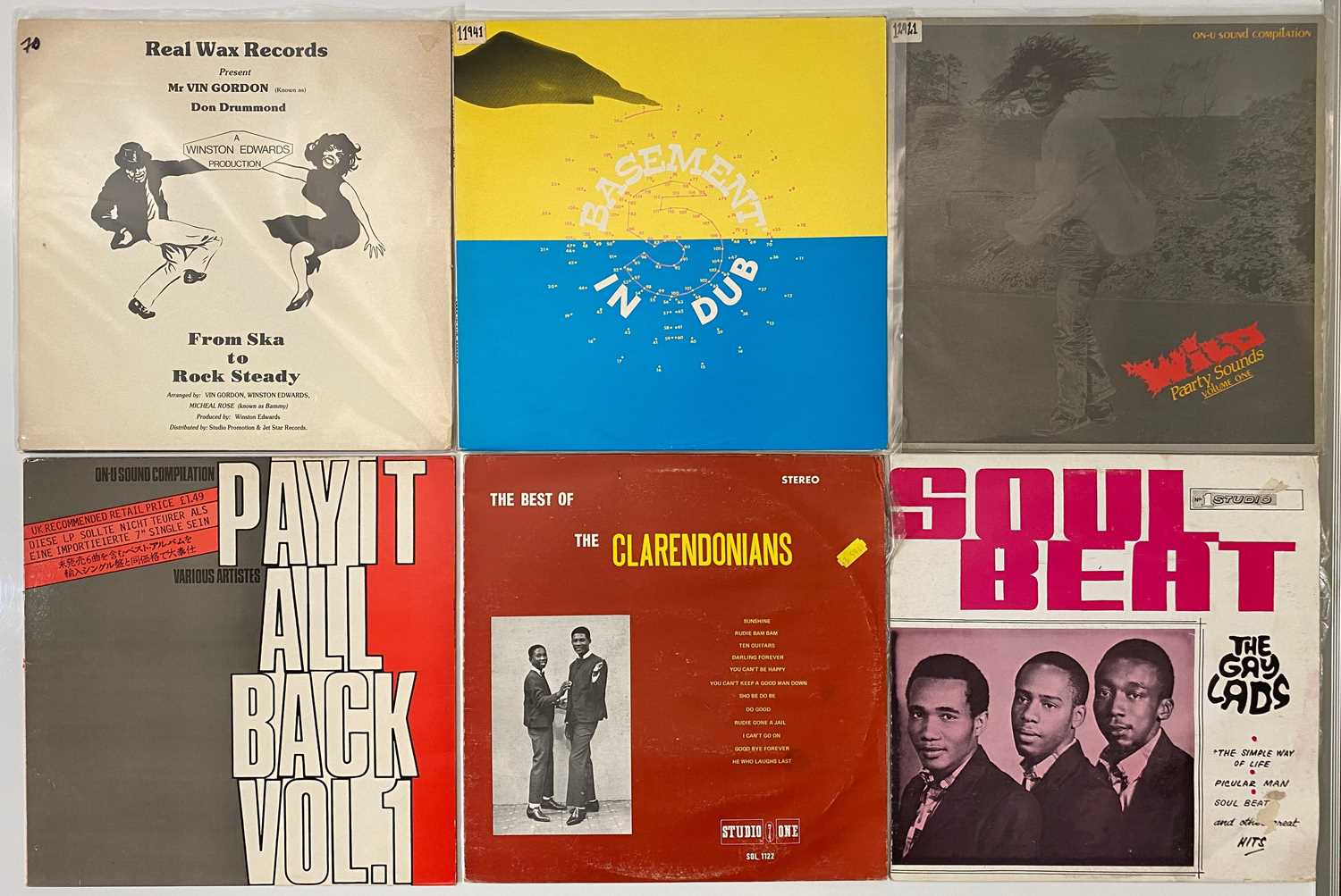Lot 39 - REGGAE & SOUL - LP PACK (INC LETTERS TO JOHN PEEL)