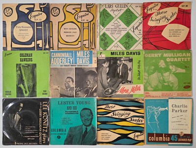 Lot 27 - 50'S 60'S JAZZ, BOP 7" EPS ON BLUE NOTE, RIVERSIDE ETC. - COLTRANE, SONNY ROLLINS, DON RENDELL