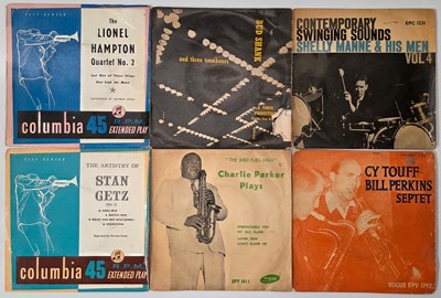 Lot 27 - 50'S 60'S JAZZ, BOP 7" EPS ON BLUE NOTE, RIVERSIDE ETC. - COLTRANE, SONNY ROLLINS, DON RENDELL