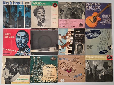 Lot 28 - BLUES, ROCK & ROLL, SKIFFLE ETC. 7" EP COLLECTION - SONNY BOY WILLIAMSON, EDDIE COCHRAN