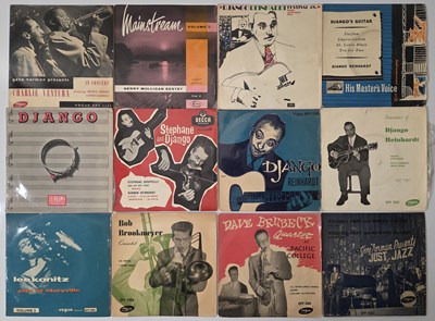 Lot 29 - JAZZ, BLUES AND SWING 7" EPS - SHAKE KEANE W/ JOE HARRIOTT, MOSE ALLISON, BUD POWELL