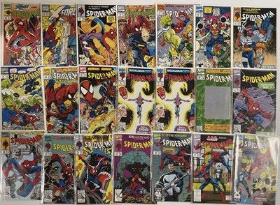 Lot 93 - APPROX 220 MARVEL SPIDER-MAN & INCREDIBLE HULK COMICS.