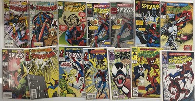 Lot 93 - APPROX 220 MARVEL SPIDER-MAN & INCREDIBLE HULK COMICS.