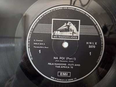 Lot 31 - FELA RANSOME-KUTI - 'NA POI' LP - 1972 NIGERIAN ORIGINAL, HMV (HNLX 5070)