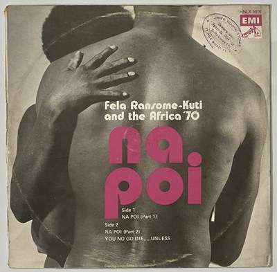Lot 31 - FELA RANSOME-KUTI - 'NA POI' LP - 1972 NIGERIAN ORIGINAL, HMV (HNLX 5070)