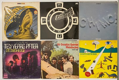 Lot 40 - PSYCH, PROG & HARD ROCK LPS - USA, EURO AND JAPANESE - BANCHEE, KING CRIMSON, NEKTAR