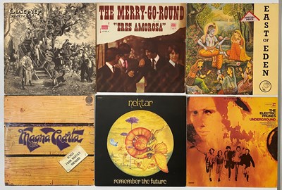 Lot 40 - PSYCH, PROG & HARD ROCK LPS - USA, EURO AND JAPANESE - BANCHEE, KING CRIMSON, NEKTAR