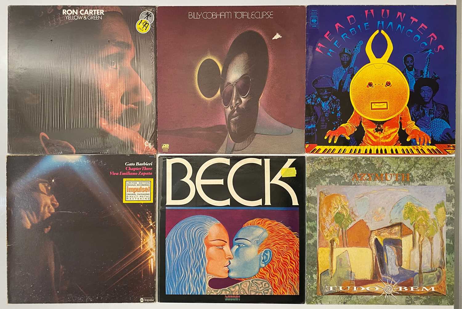 Lot 37 - 70'S 80'S JAZZ-FUNK FUSION LPS - AZYMUTH, HERBIE HANCOCK, GATO BARBIERI + MORE