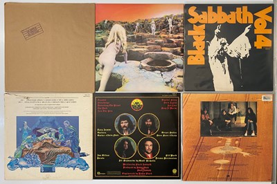 Lot 48 - BLACK SABBATH / LED ZEPPELIN - LP PACK