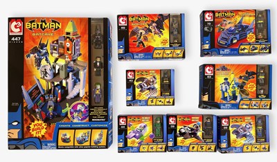 Lot 62 - C3 CONSTRUCTION BATMAN FIGURES AND SETS
