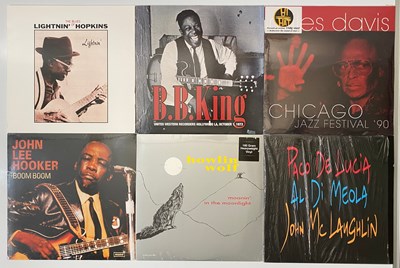 Lot 39 - MODERN PRESS AND REPRESS JAZZ, BLUES, FUNK LPS - HARBIE HANCOCK, MILES DAVIS, CHET BAKER