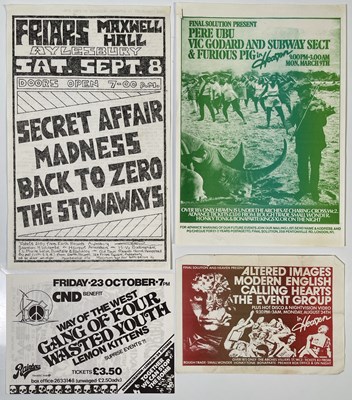 Lot 330 - FLYERS INC FRIARS CLUB / FINAL SOLUTION.