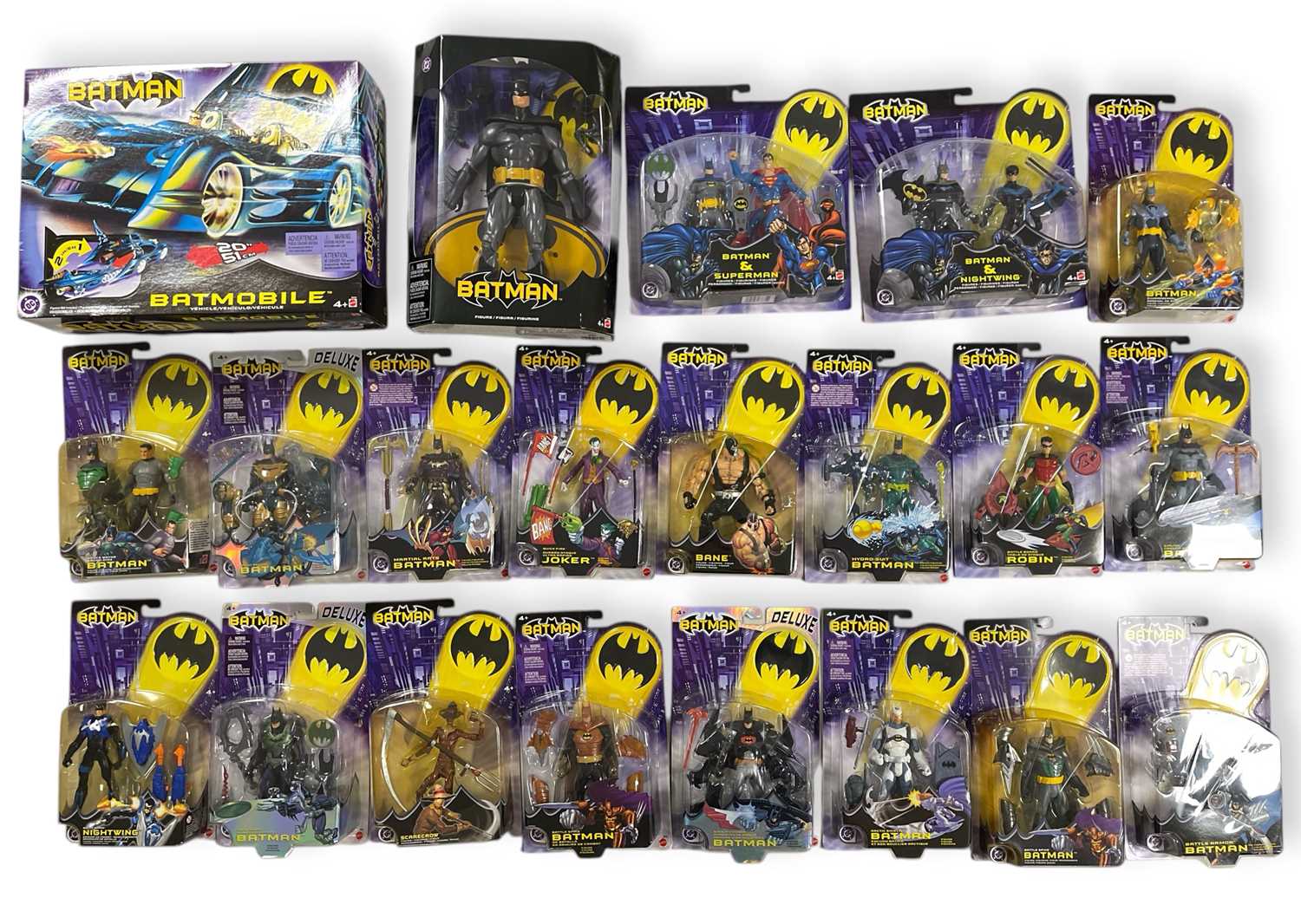 Lot 63 - MATTEL 2003 BATMAN AND RELATED FIGURES