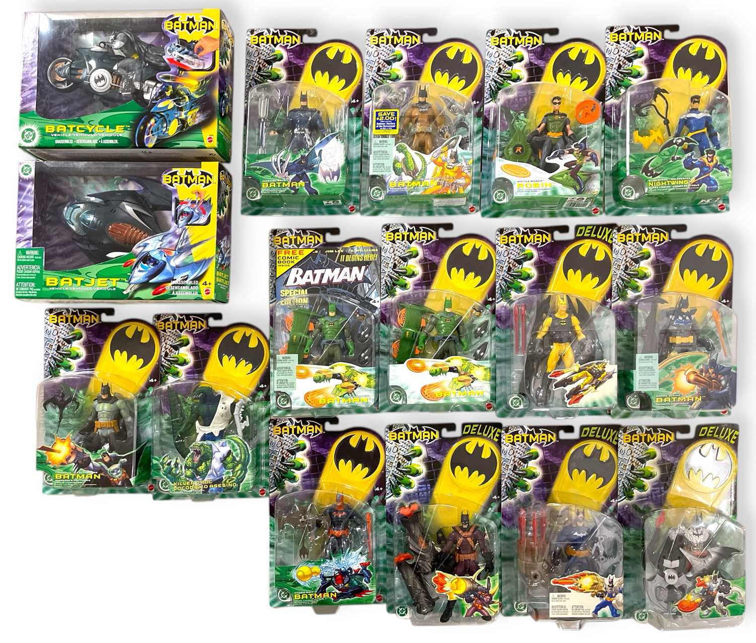 Lot 64 - 2003 MATTEL BATMAN AND RELATED FIGURES