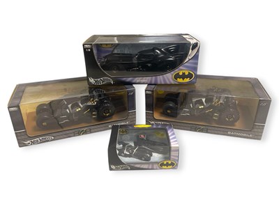 Lot 65 - BATMOBILE HOT WHEELS MODELS