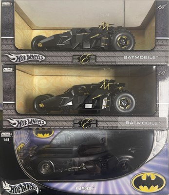 Lot 65 - BATMOBILE HOT WHEELS MODELS