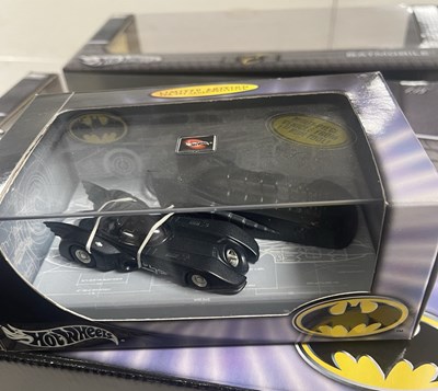 Lot 65 - BATMOBILE HOT WHEELS MODELS