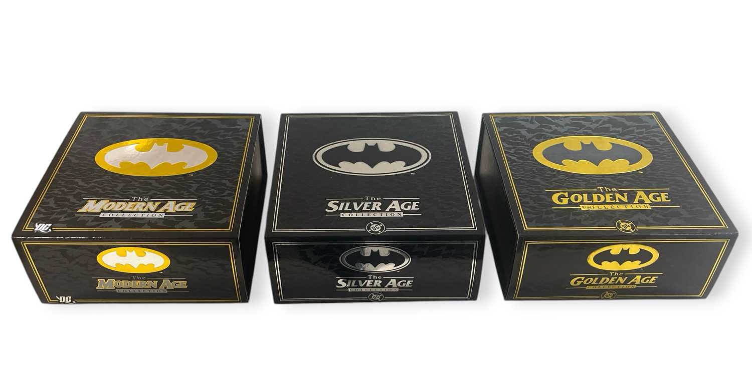 Lot 67 - CORGI LIMITED EDITION 1:43 BATMOBILE MODELS