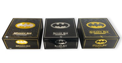 Lot 67 - CORGI LIMITED EDITION 1:43 BATMOBILE MODELS