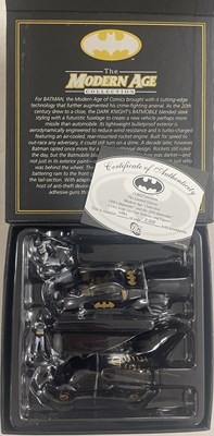 Lot 67 - CORGI LIMITED EDITION 1:43 BATMOBILE MODELS