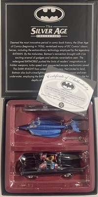 Lot 67 - CORGI LIMITED EDITION 1:43 BATMOBILE MODELS