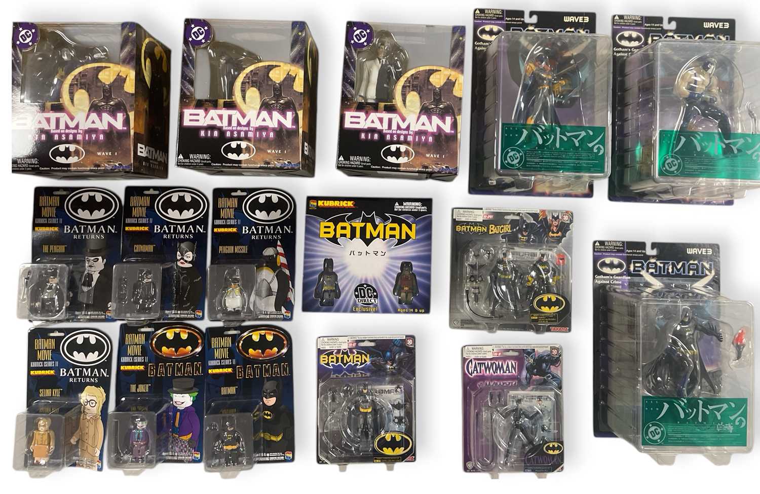 Lot 68 - JAPANESE BATMAN AND RELATED FIGURINES