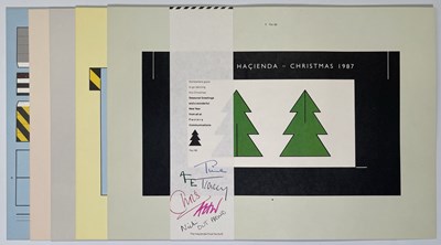 Lot 360 - FACTORY RECORDS - 1987 CHRISTMAS CARD.