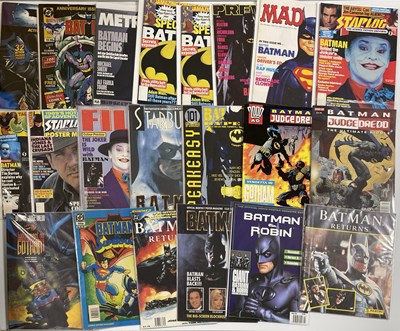 Lot 94 - MIXED MARVEL AND DC COMICS, BOOKS AND MAGAZINES COLLECTION