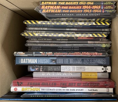 Lot 94 - MIXED MARVEL AND DC COMICS, BOOKS AND MAGAZINES COLLECTION