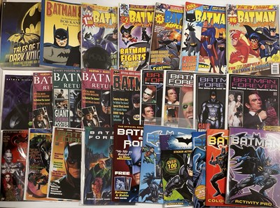 Lot 94 - MIXED MARVEL AND DC COMICS, BOOKS AND MAGAZINES COLLECTION