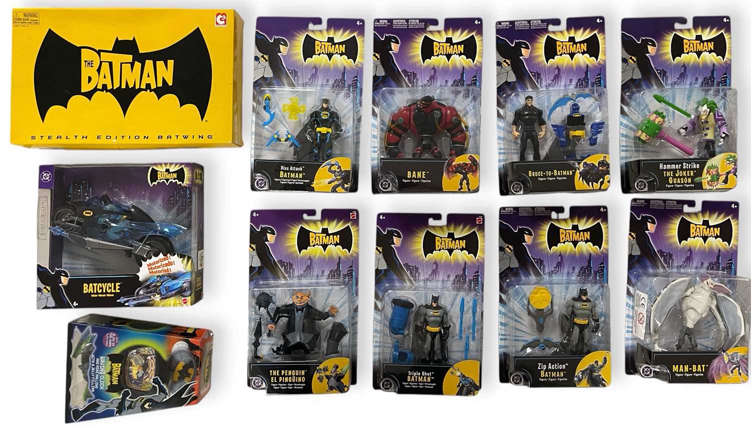 Lot 71 - THE BATMAN FIGURES