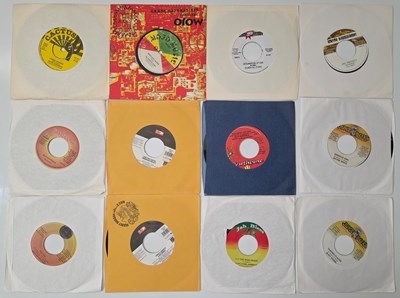 Lot 46 - REGGAE ROOTS DANCEHALL SKA DUB 7" SINGLES - BLACK STONES, MICHAEL PROPHET, BOB MARLEY