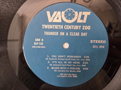 Lot 77 - TWENTIETH CENTURY ZOO - THUNDER ON A CLEAR DAY (SLP-122)