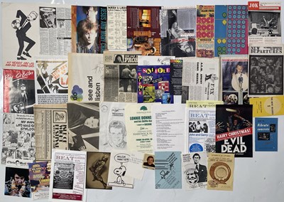 Lot 312 - PROMOTIONAL MEMORABILIA / FLYERS ETC.