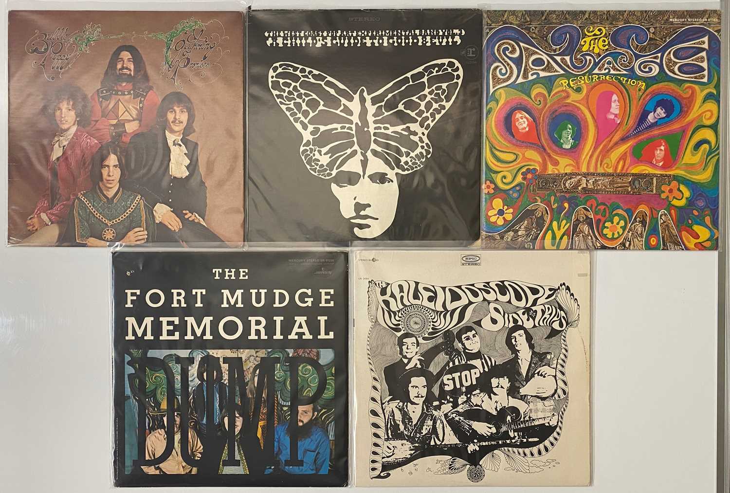 Lot 78 - US PSYCH COLLECTABLES PACK - THE SAVAGE RESURRECTION, THE WEST COAST POP ART EXPERIMENTAL BAND