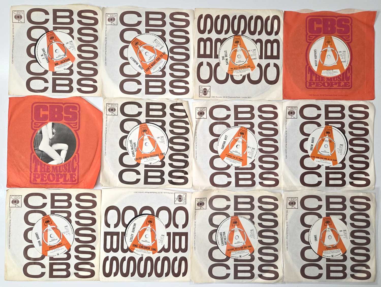 Lot 60 - CBS DEMOS - 7" PACK