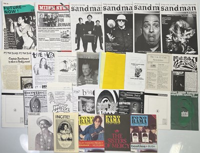 Lot 320 - FANZINES AND MAGAZINES.