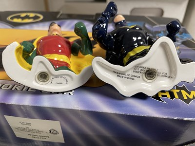 Lot 57 - BATMAN AND RELATED CERAMIC STATUES