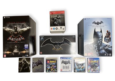 Lot 77 - BATMAN VIDEO GAMES INCLUDING BOX SETS