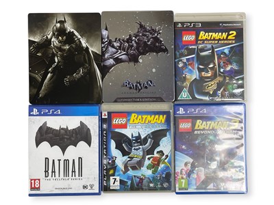Lot 77 - BATMAN VIDEO GAMES INCLUDING BOX SETS
