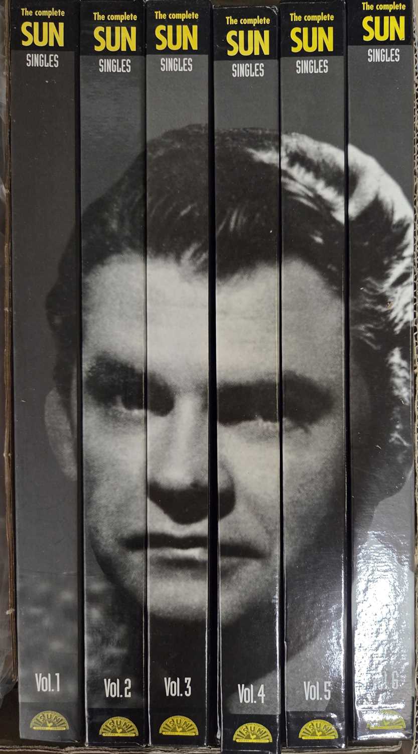 Lot 90 - COMPLETE SUN RECORDS CD BOXSETS - VOLUME 1 TO 6