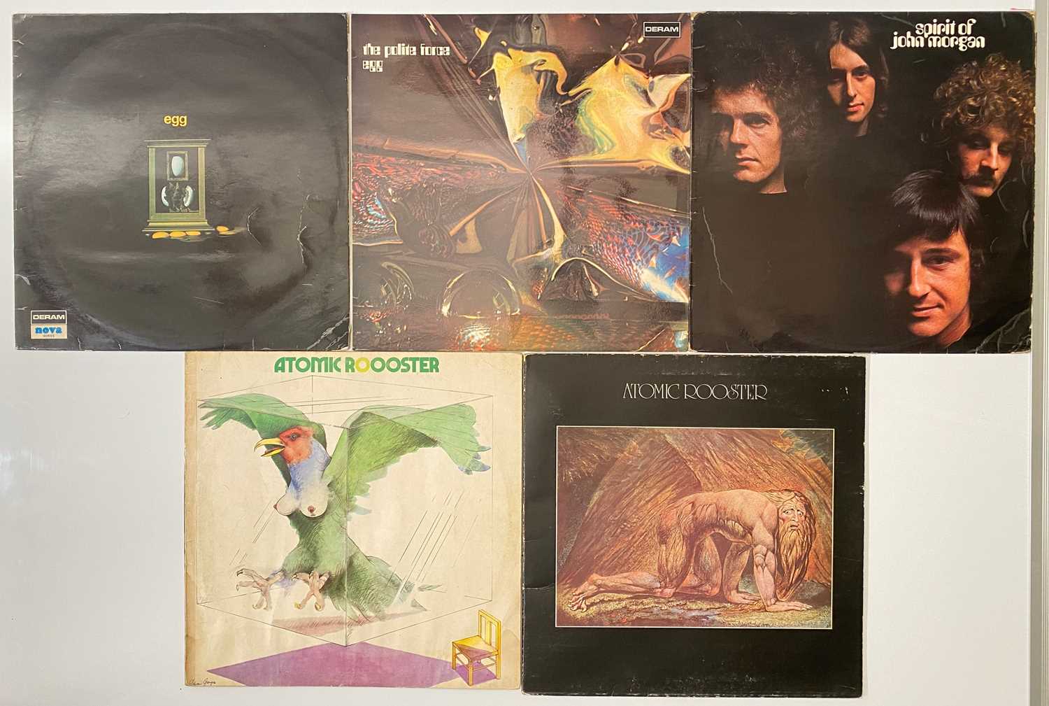 Lot 133 - UK PSYCH / PROG ROCKERS - LP PACK