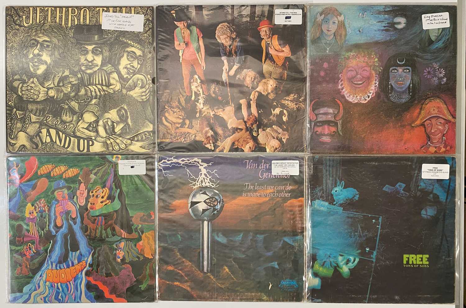 Lot 134 - PROG / PSYCH - ISLAND / CHARISMA - LP PACK
