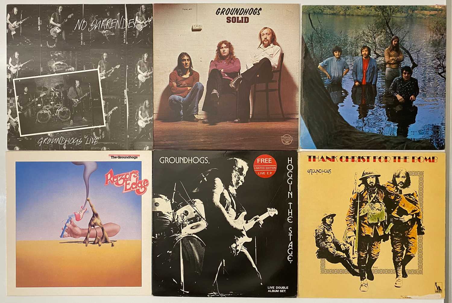 Lot 135 - BRITISH PSYCH / PROG LEGENDS - LPs