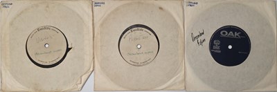 Lot 11 - DREAMLAND EXPRESS - EMIDISC 7" ACETATES - LOST 60'S ROCK