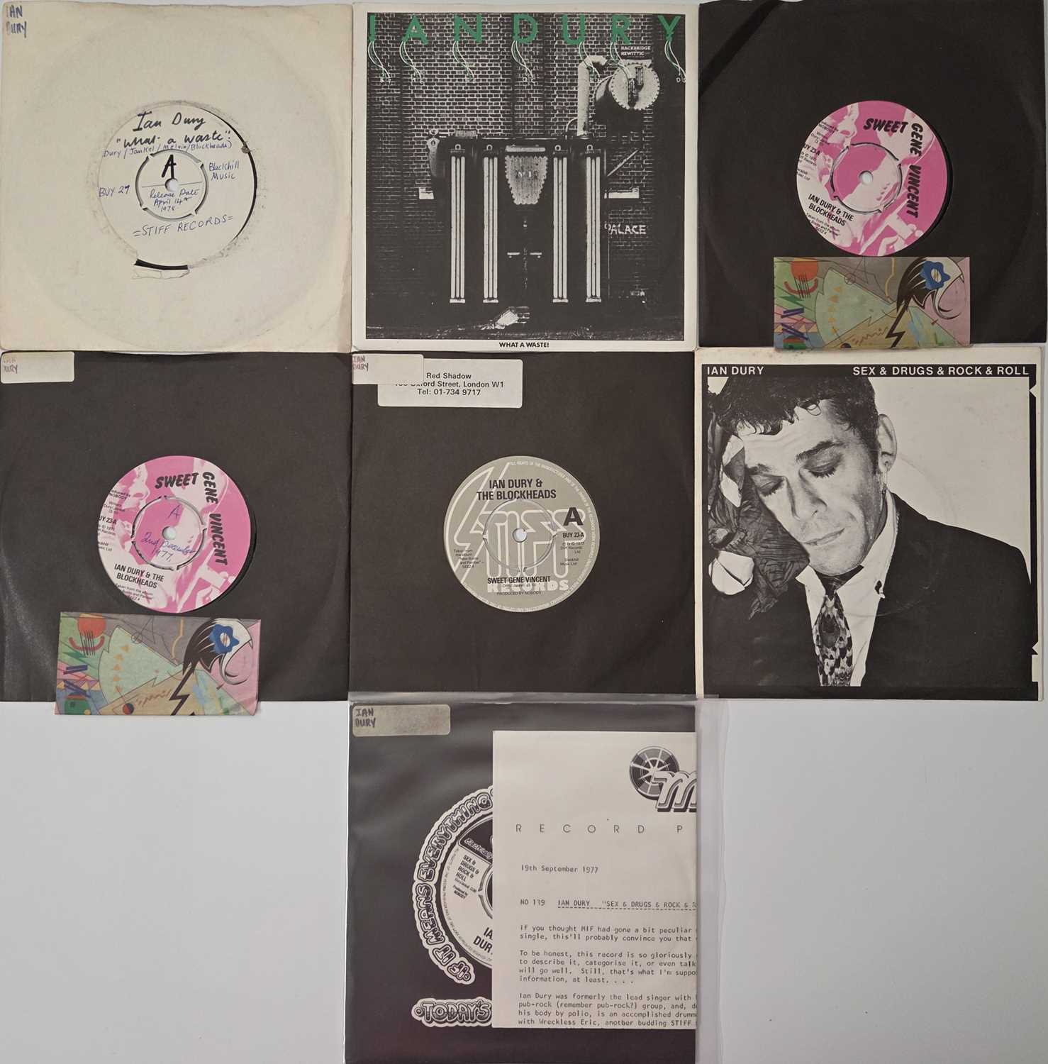 Lot 78 - IAN DURY - 7" PACK