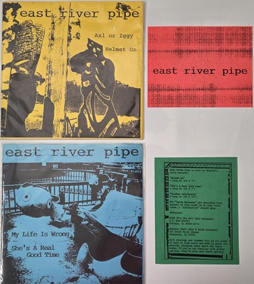 Lot 81 - EAST RIVER PIPE - 7" PACK (INC TEST PRESSINGS)