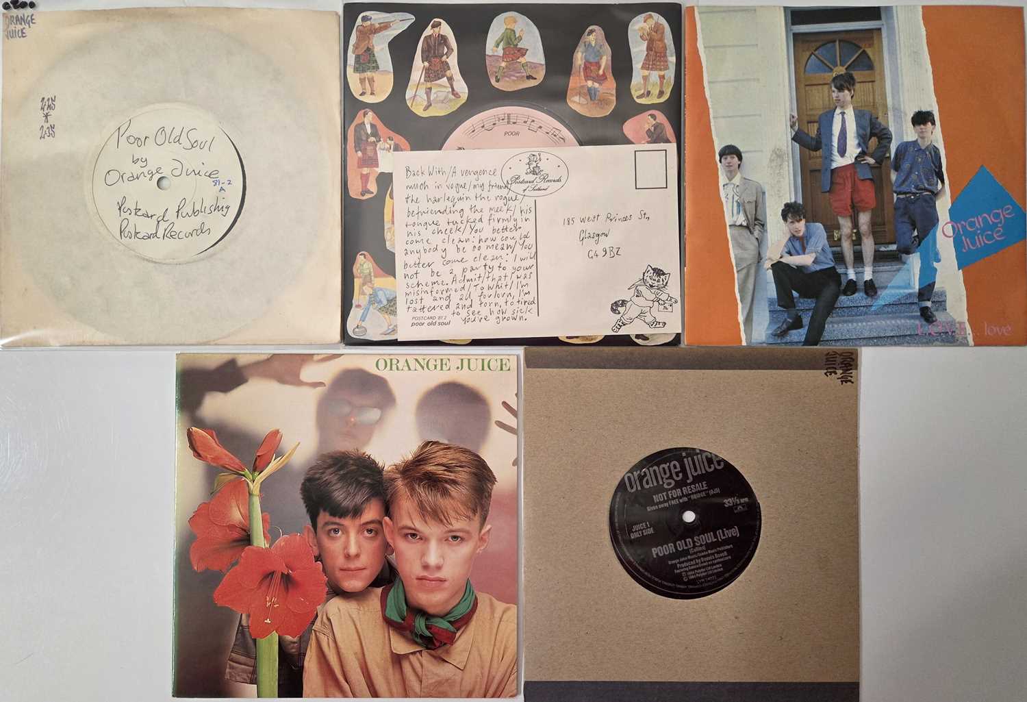 Lot 83 - ORANGE JUICE - 7" PACK