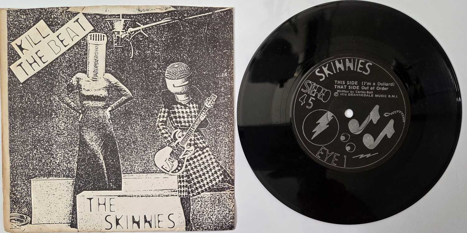 Lot 86 - THE SKINNIES - KILL THE BEAT 7" (US ORIGINAL PRESSING - EYE 1)