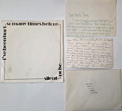 Lot 19 - SILENT NOISE - 'I'VE BEEN HURT SO MANY TIMES BEFORE' 7" - UK 1979 W/ SEALED LETTER!